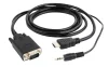 Кабель Cablexpert (A-HDMI-VGA-03-6) HDMI-VGA-3.5мм, 1.8м - 2